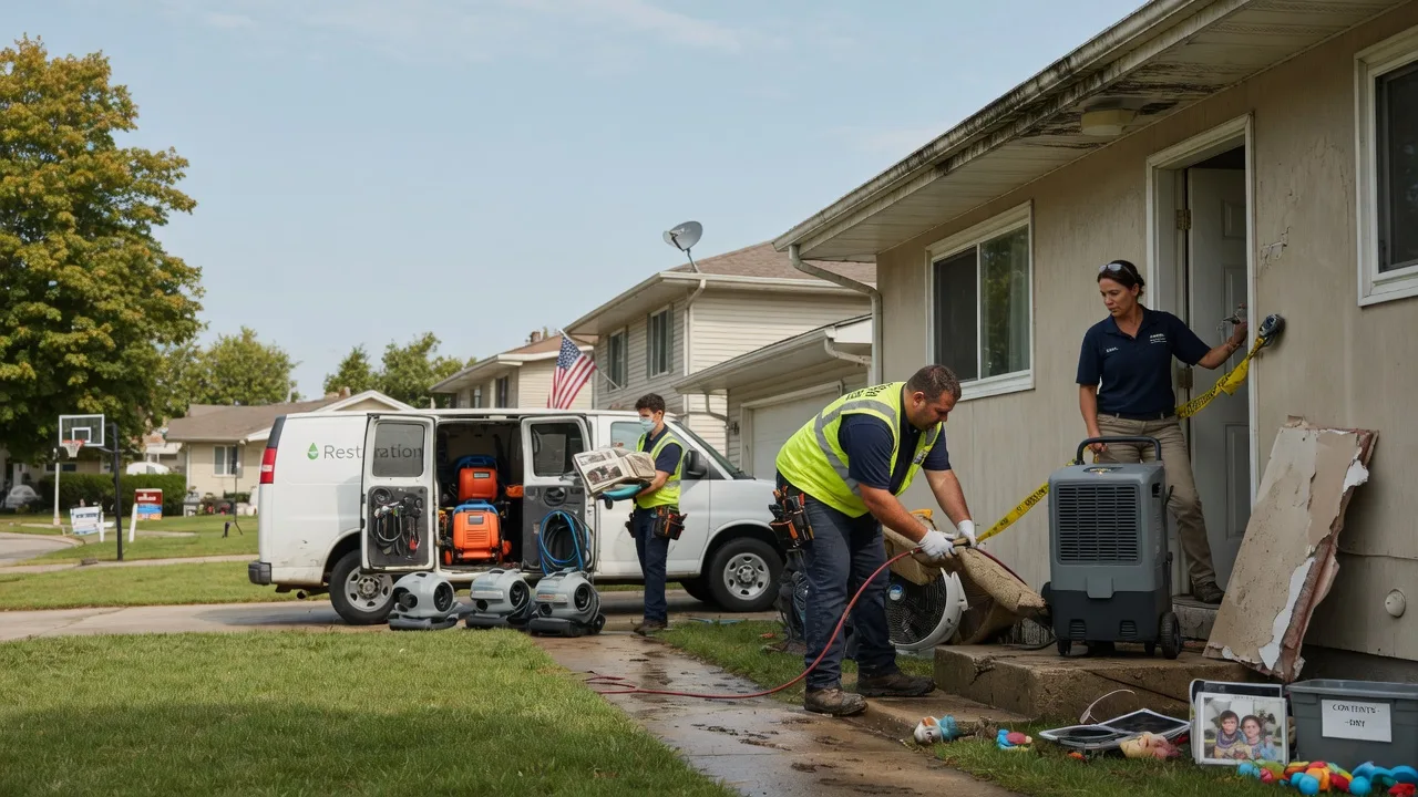 Water Damage Restoration in Sparta, OH near me